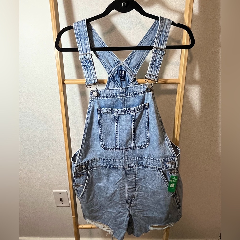 Denim Overalls with Washwell. Size M